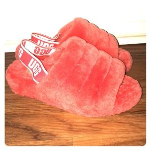 Pink ugg slippers